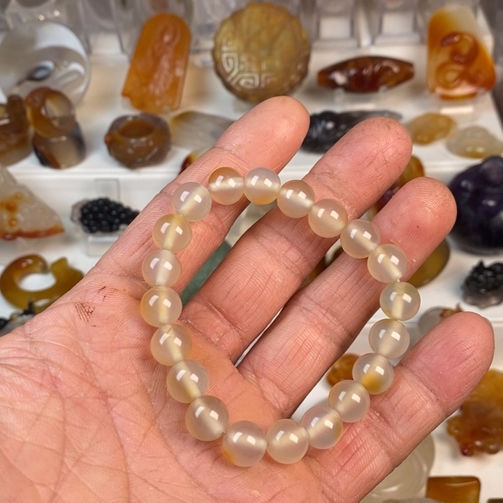 玛瑙/玉髓未镶嵌颈饰