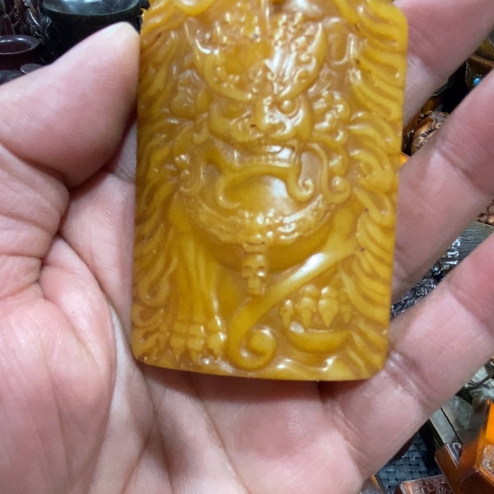 滴血莲花菩提吊坠