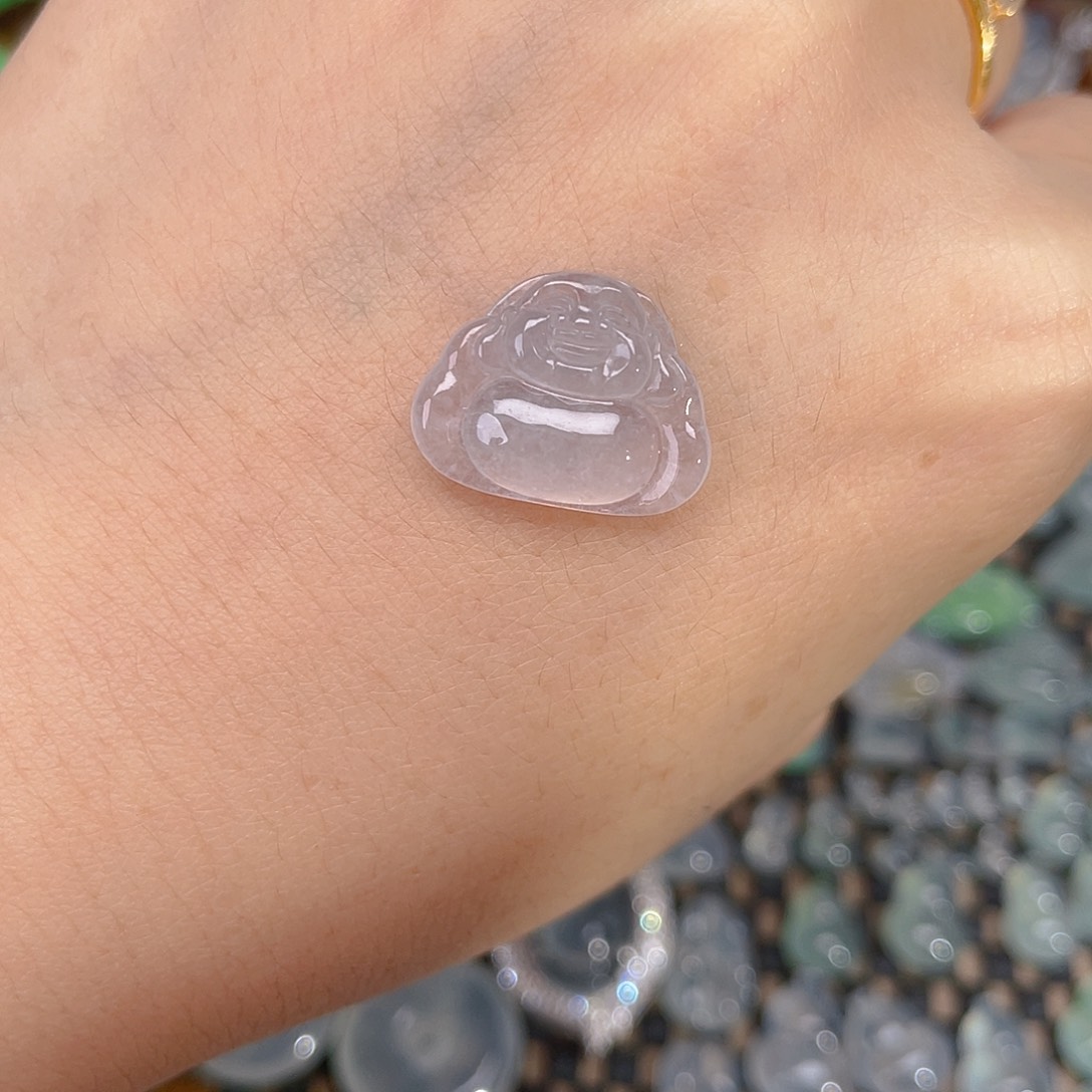 翡翠未镶嵌颈饰天然缅甸A货翡翠