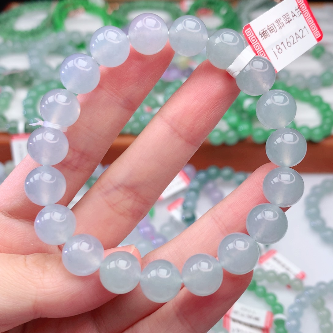 翡翠手链未镶嵌翡翠10mm