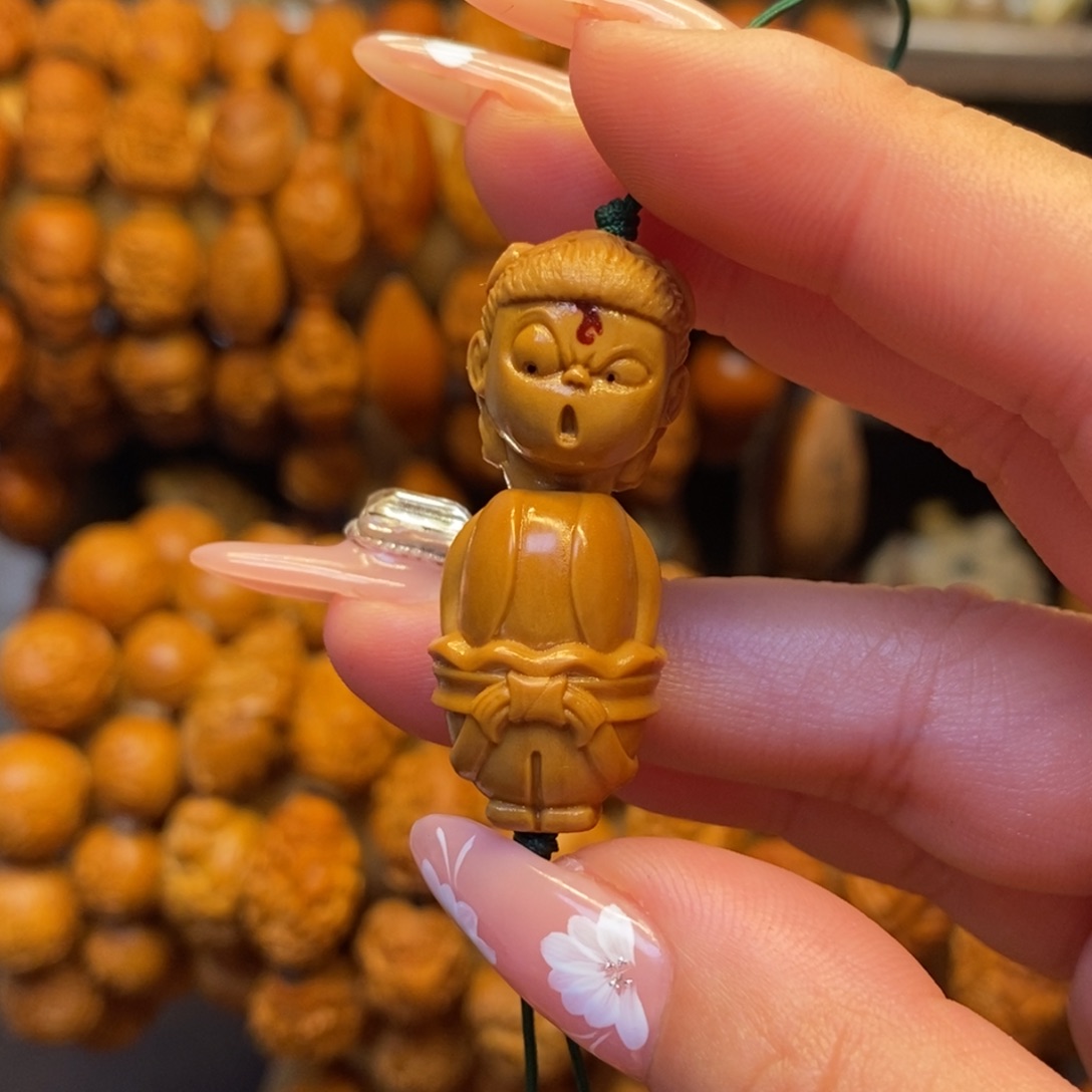 橄榄核手串/手链小哪吒