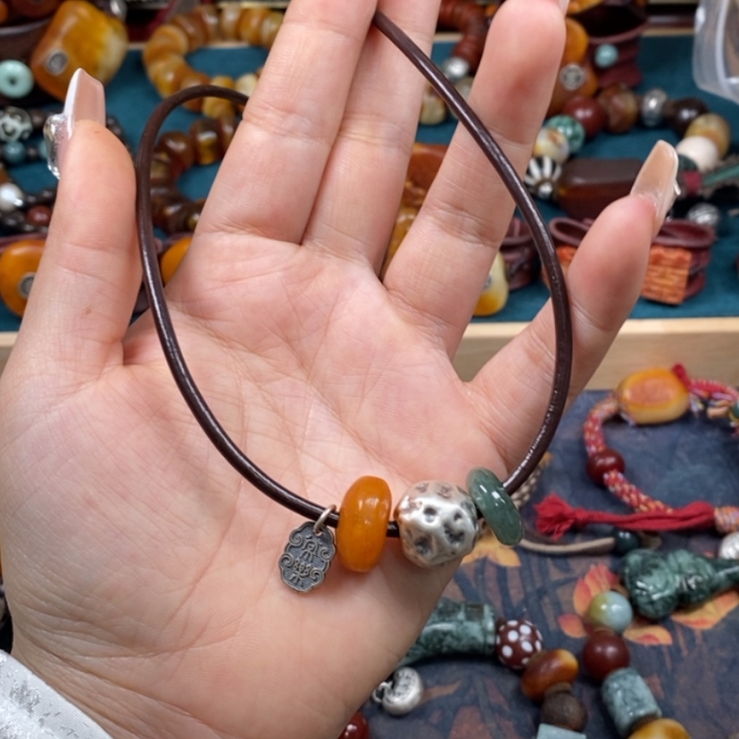 【闪购商品】翡翠颈饰未镶嵌项链