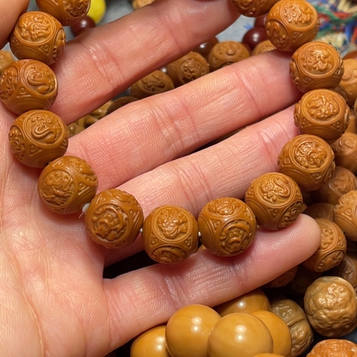 猴头核桃手串東*瑞兽