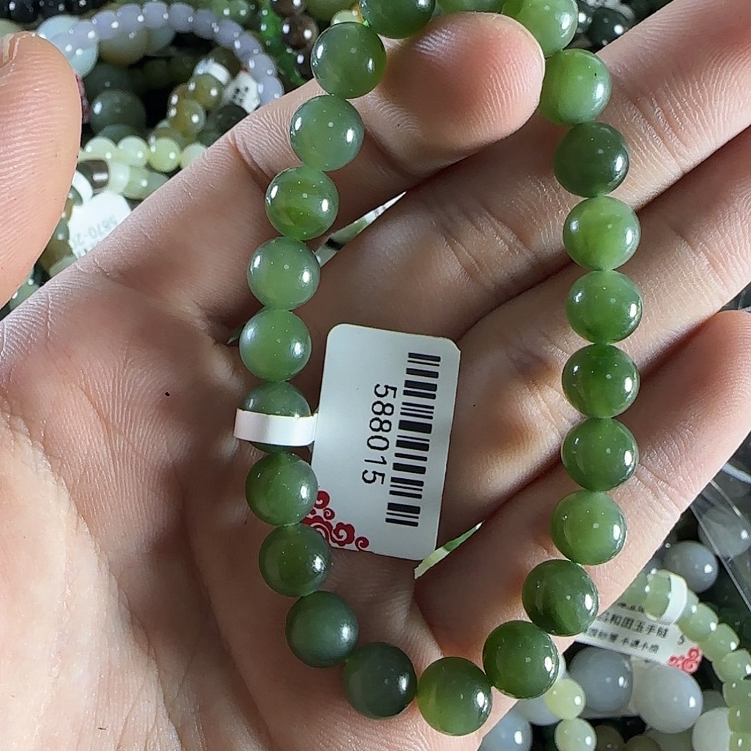 和田玉手链未镶嵌274