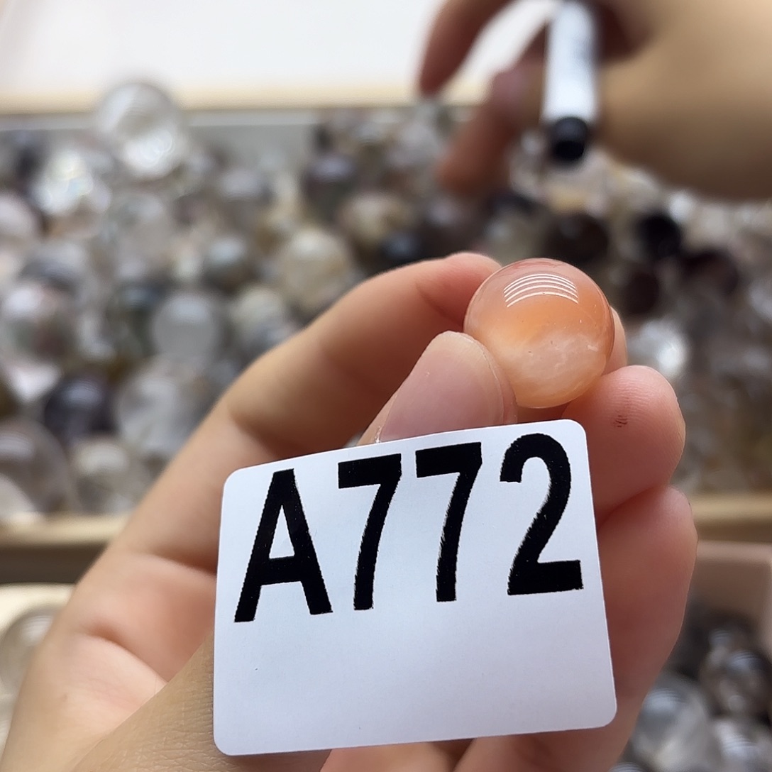 来***条未镶嵌水晶珠宝半成品772