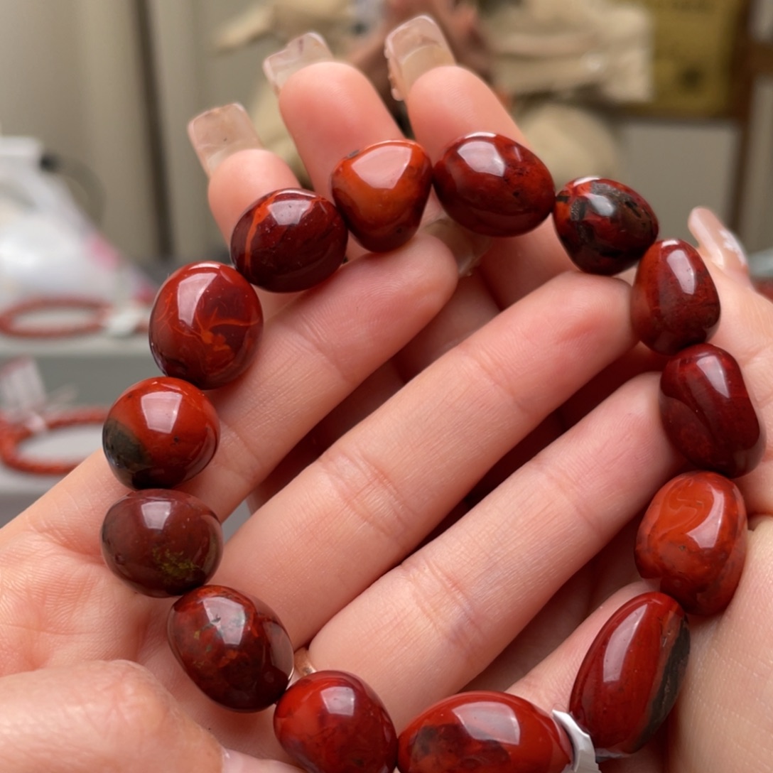 南红玛瑙手链未镶嵌大*颖