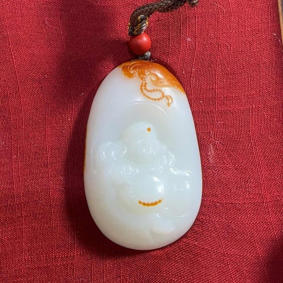 和田玉挂件未镶嵌