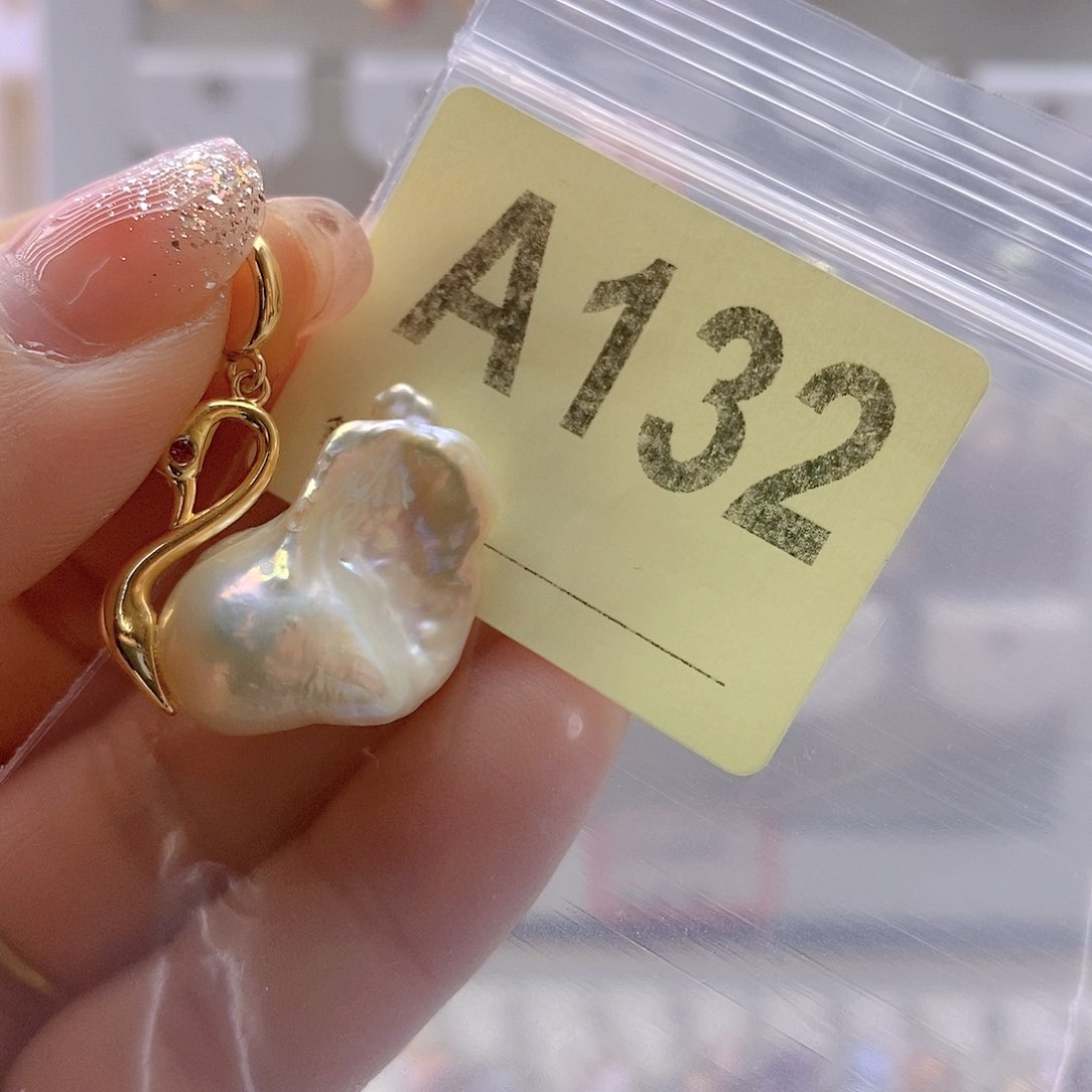 淡水珍珠颈饰银S925镶嵌