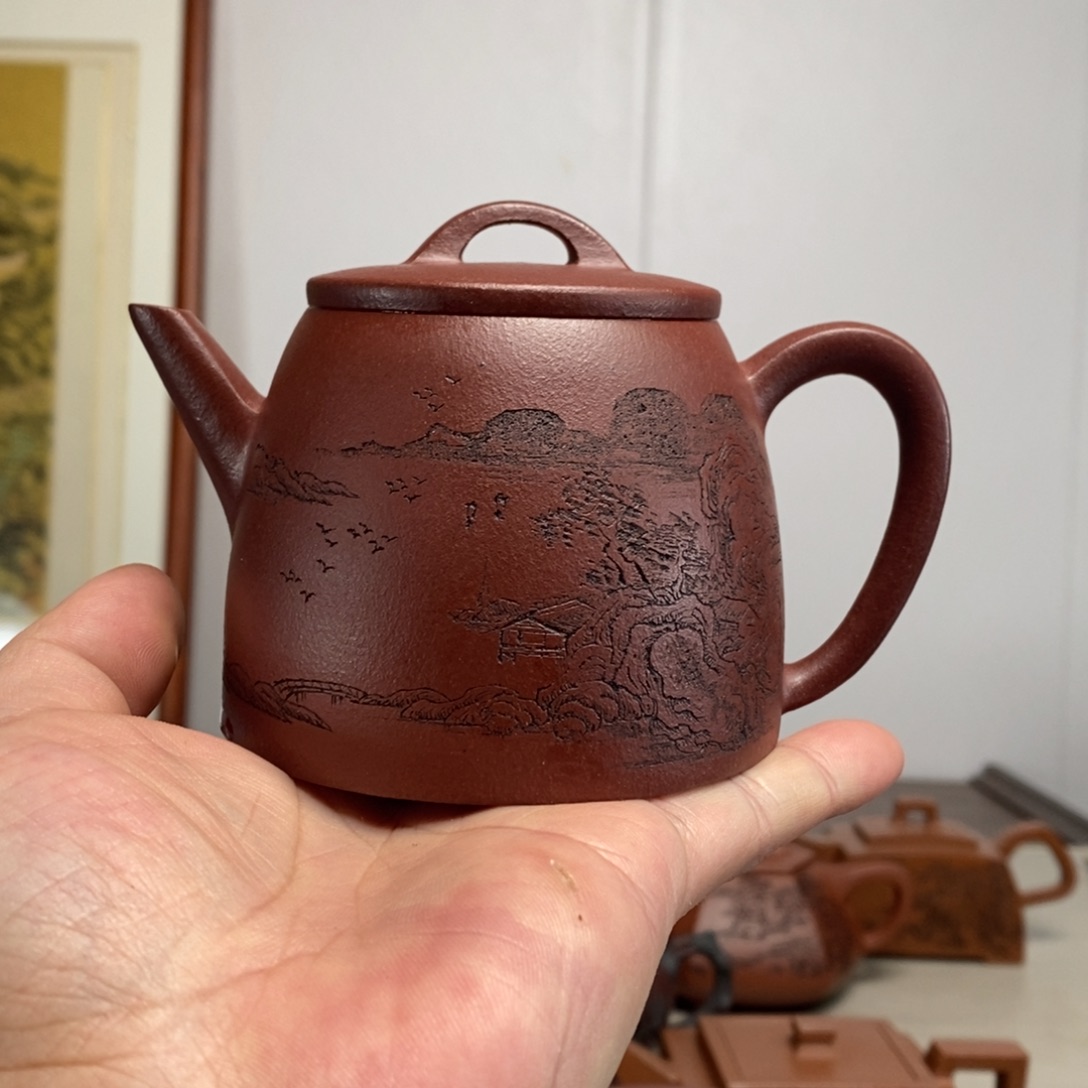 紫砂茶壶原矿泥料传统工艺制作原矿泥料传统工艺制作