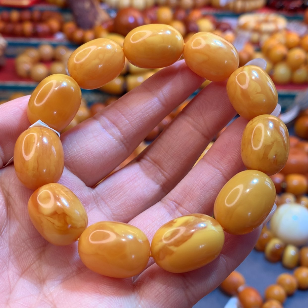 【闪购商品】蜜蜡手串未镶嵌蜜蜡手串