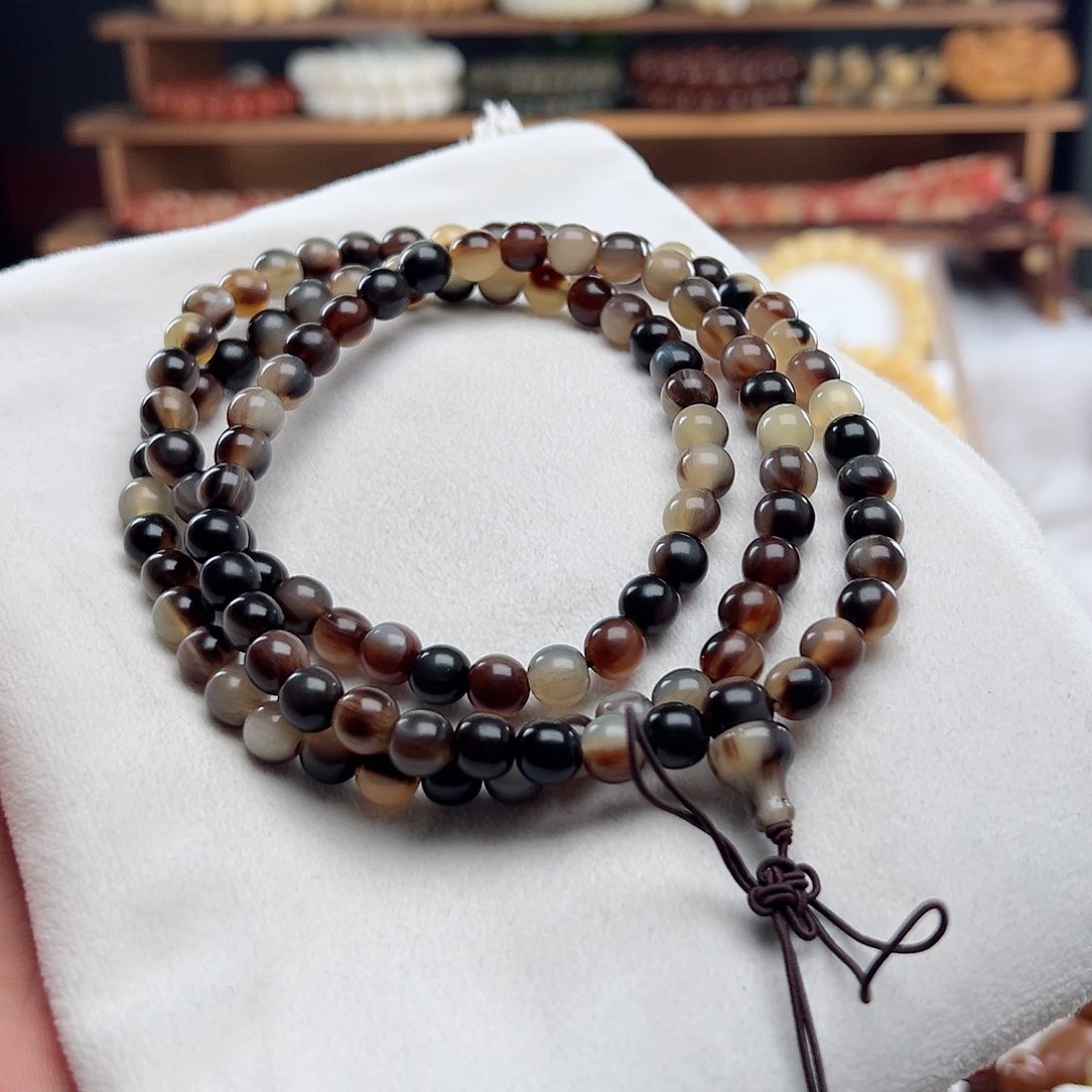 菩提根/象牙果手串卡8 S888