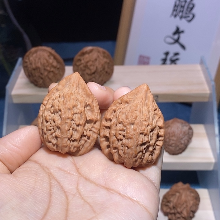 吊坠文玩核桃原树长治官帽