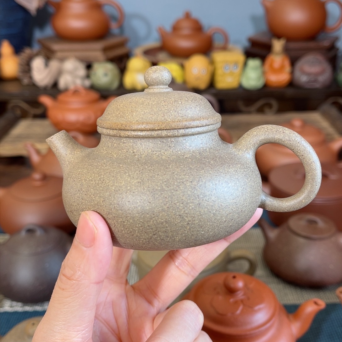 紫砂茶壶1**1微瑕精工半手零添加支持