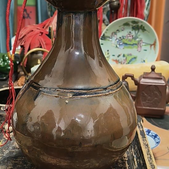 红***狐一个耀州窑老罐子，欧尼酱