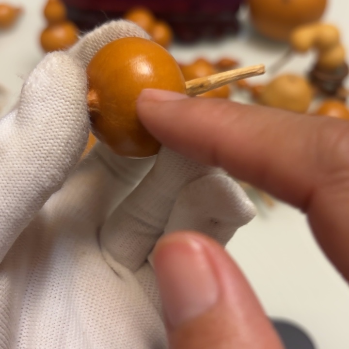 ****天然手捻老皮葫芦