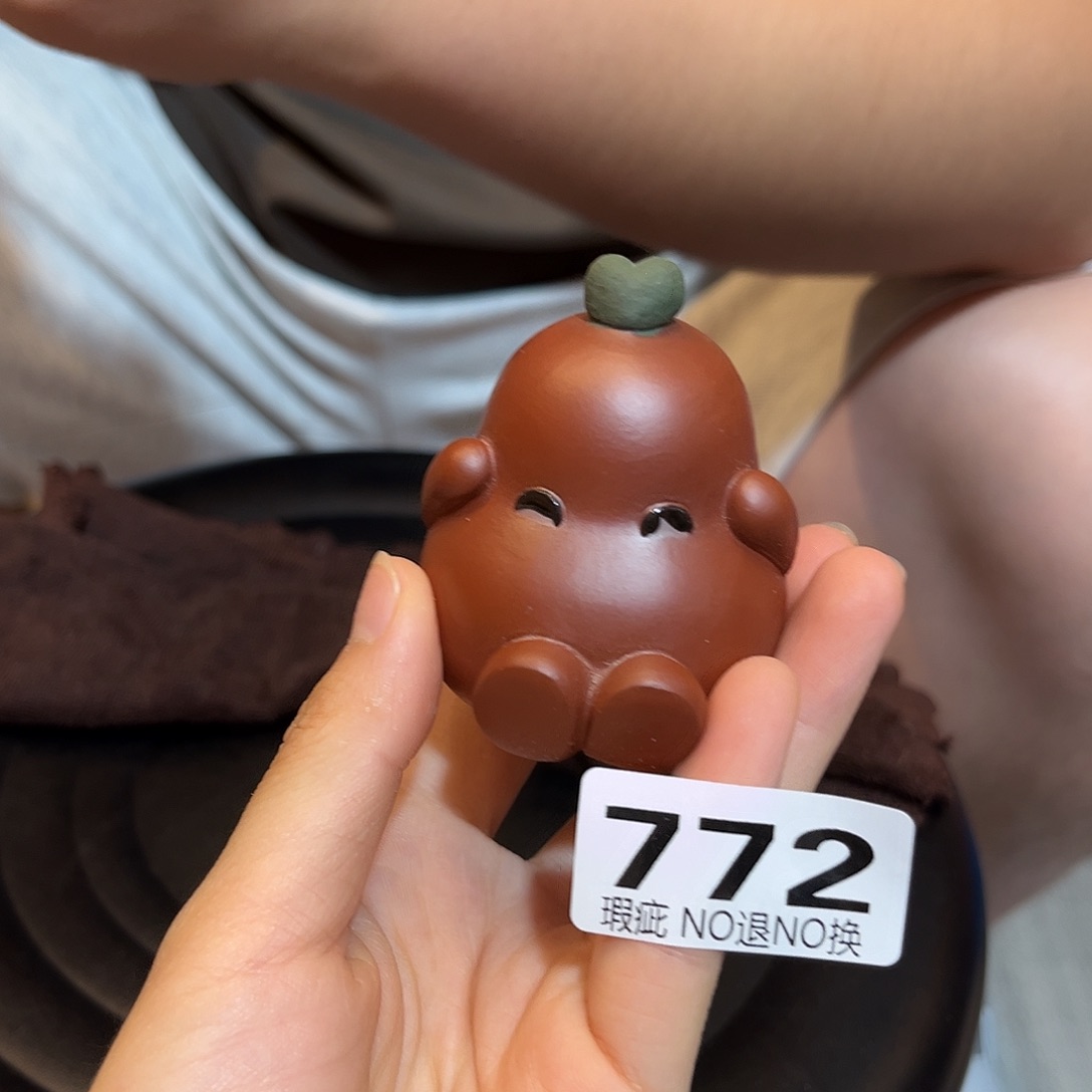 茶壶紫砂紫砂茶宠微瑕