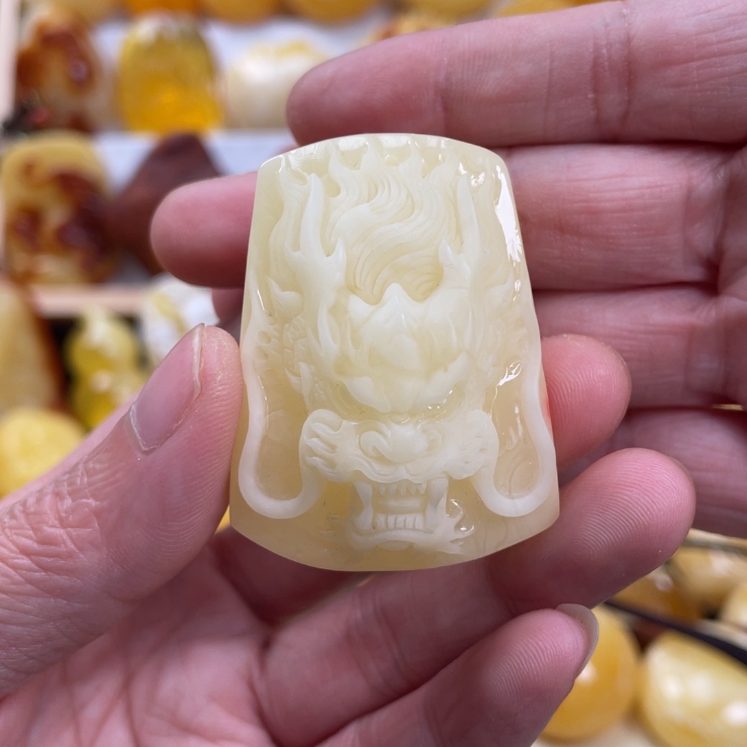 蜜蜡项链未镶嵌16.5克