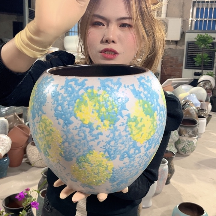 正品口19高23花盆