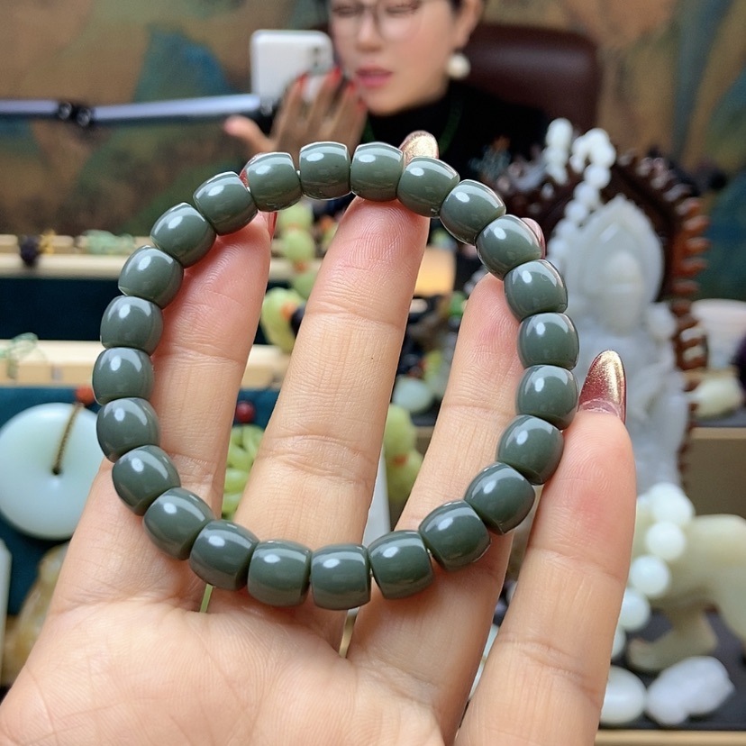 【闪购商品】和田玉（糖玉）手链未镶嵌