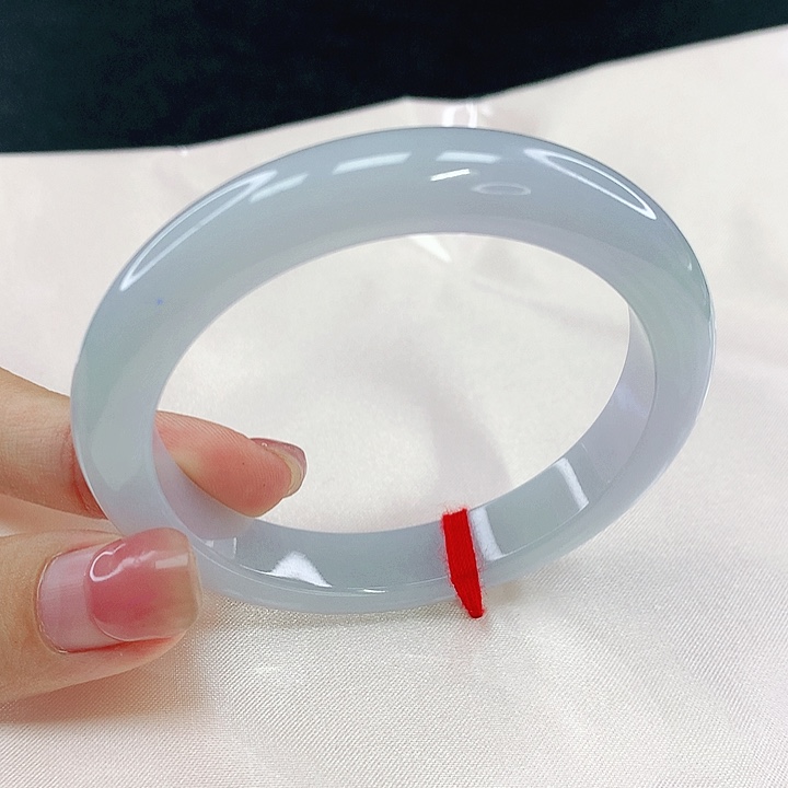 翡翠未镶嵌手镯圈53，79112