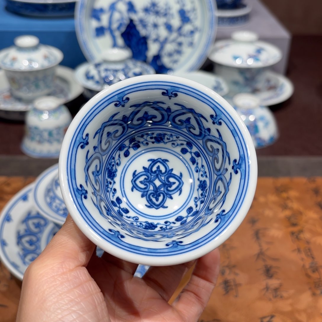 瓷片景德镇纯手工手绘