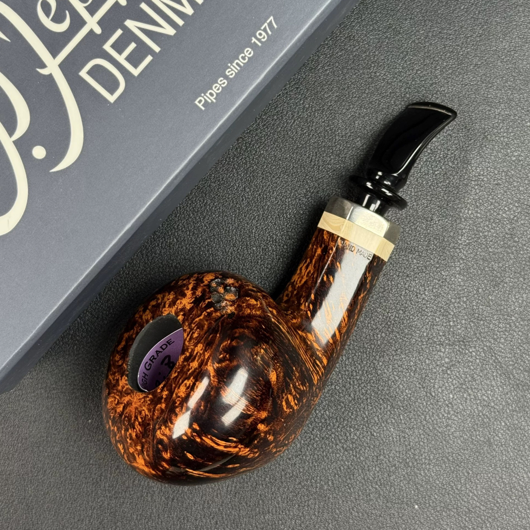 丹麦吉普森高端High grade-8级石楠木手工烟斗内径21斗深36