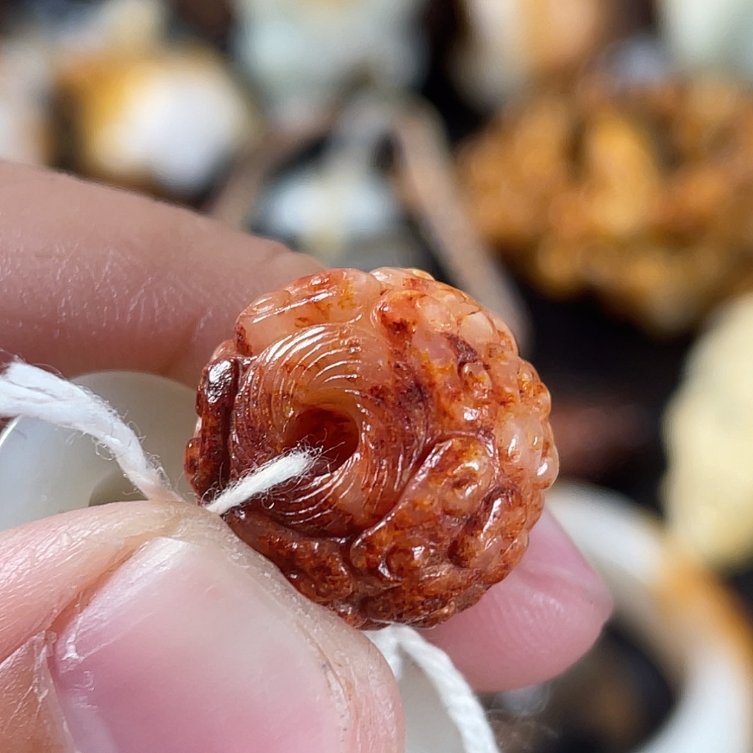 和田玉颈饰未镶嵌慎*l