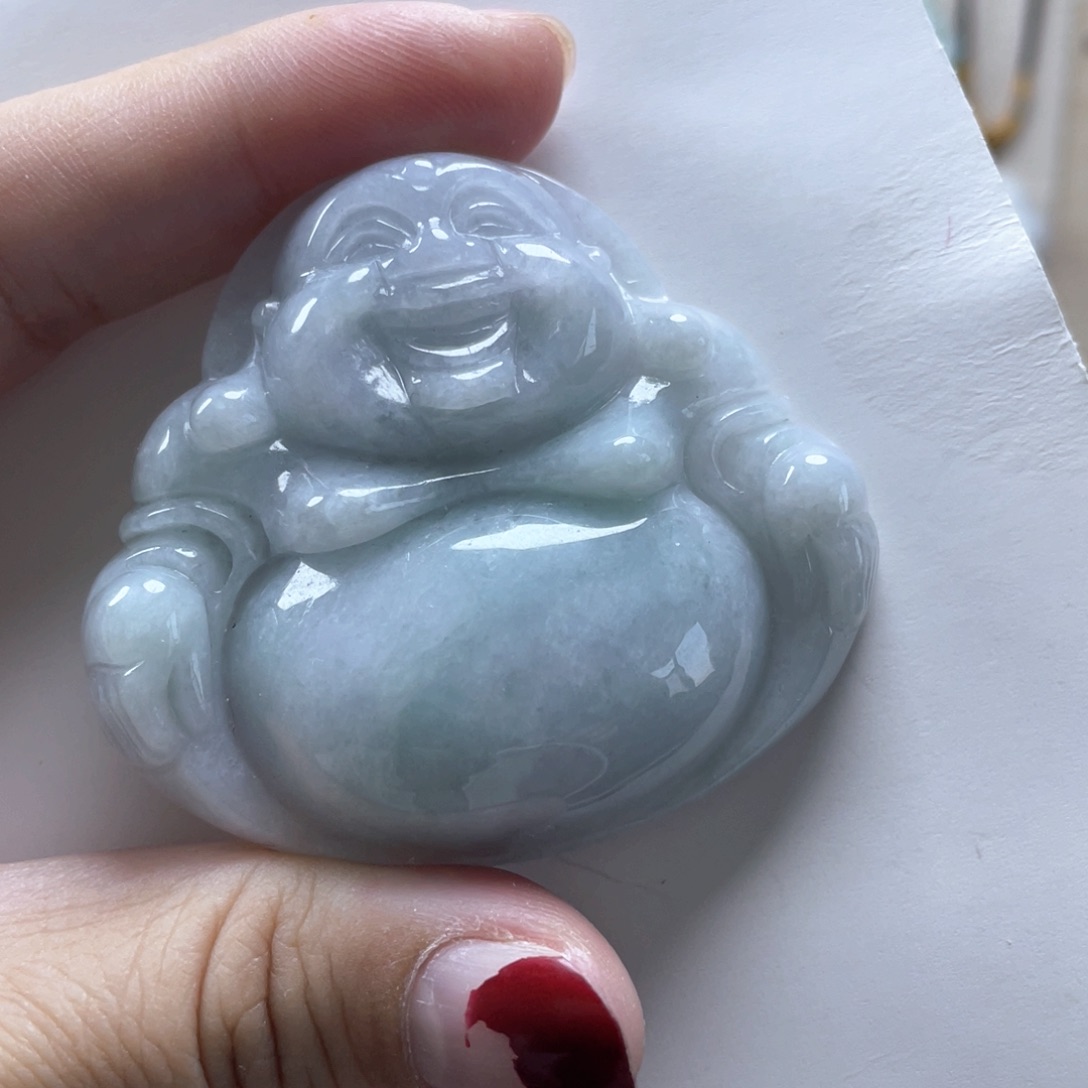 翡翠颈饰未镶嵌52尺寸大佛