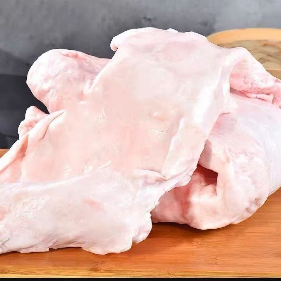 铭传乡新鲜宰杀黑猪肉猪板油鲜冻顺丰发货