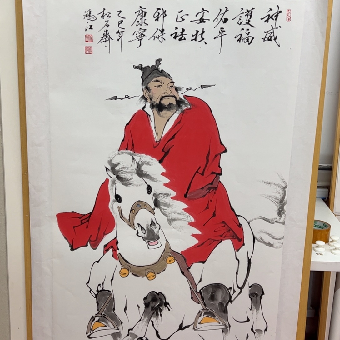 光***哥国画陈鸿江老师作品