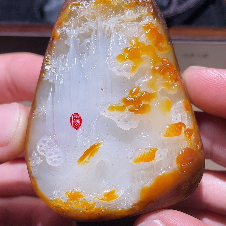 和田玉挂件未镶嵌D1 