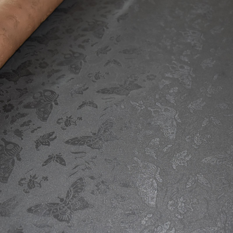 顺德古法蝴蝶花四经绞罗香云纱（布料按需裁剪不退换）