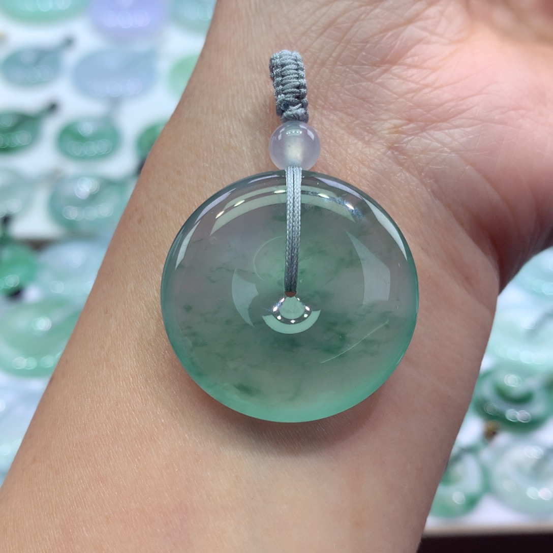 颈饰未镶嵌翡翠4尺寸29.4*6.0