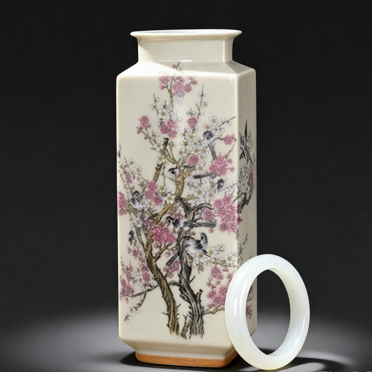 111～【新人福利】时尚精美正宽暖白气质款摆放台件。女士专用