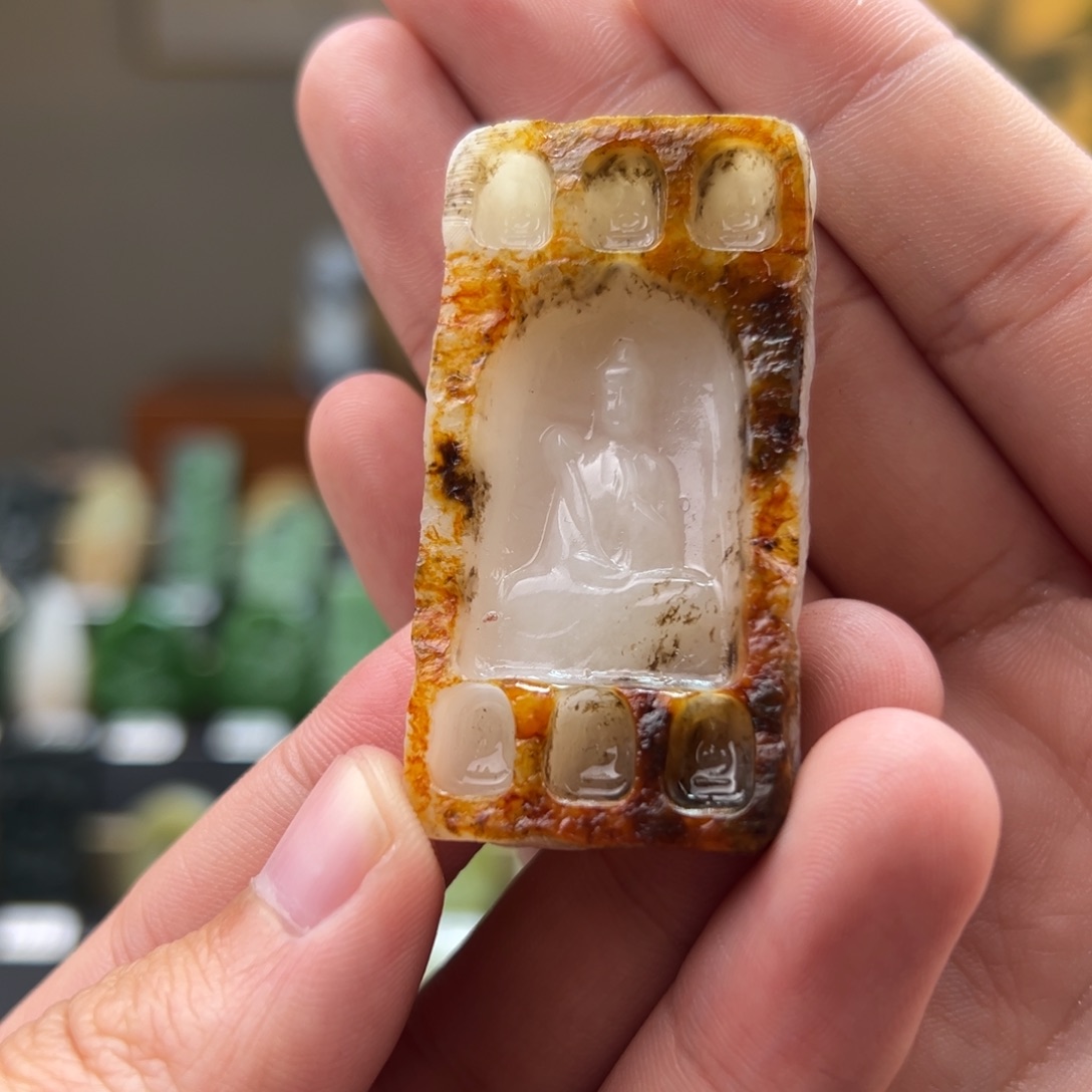 和田玉挂件未镶嵌f****n