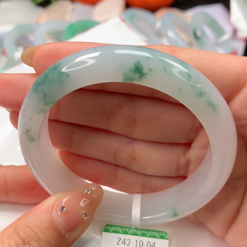 【闪购商品】翡翠手镯未镶嵌天然翡翠手镯