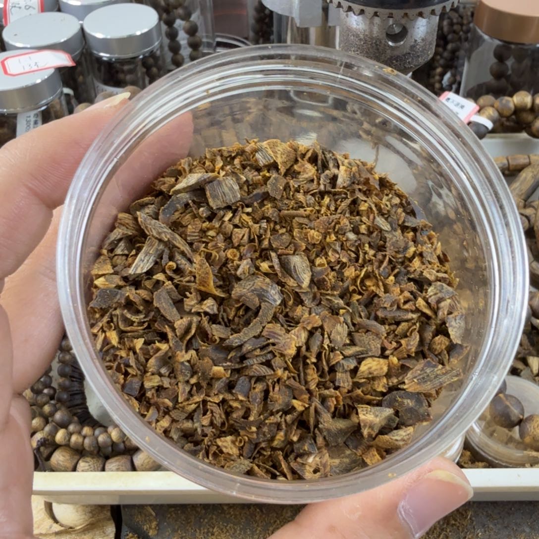 沉香沉香碎屑朱*沉水级奇楠沉香树丁碎料60克装➕炉子