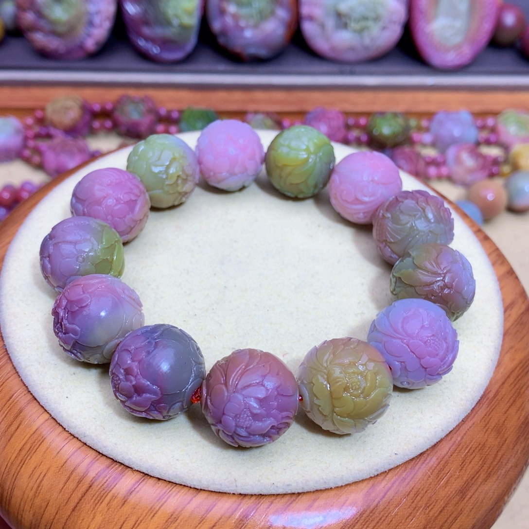 玛瑙未镶嵌手链盐源