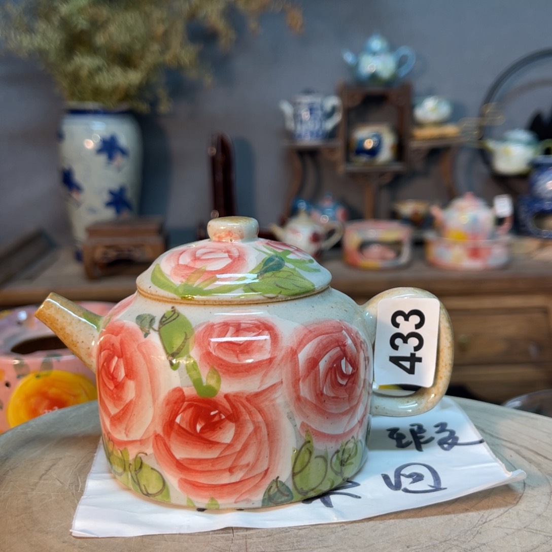 杯素浅陶瓷手工手绘