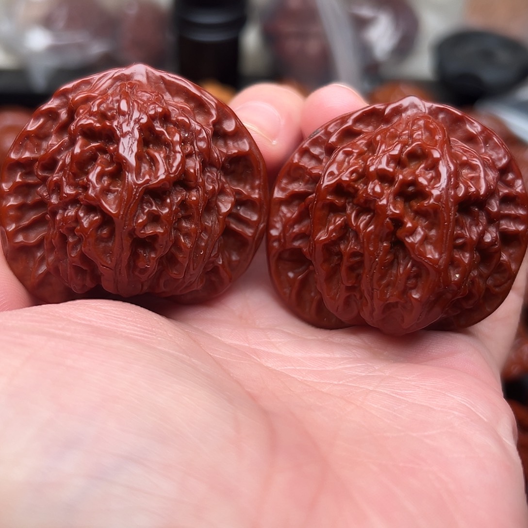 吊坠文玩核桃盘龙纹