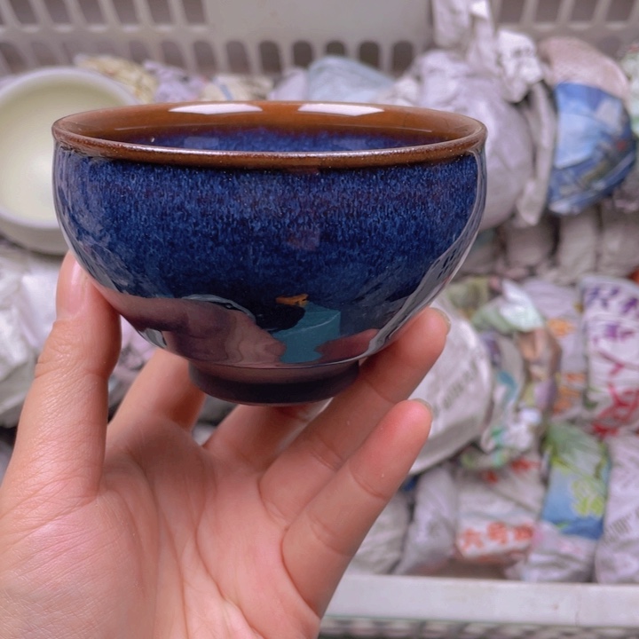 茶盏建窑建盏主人杯