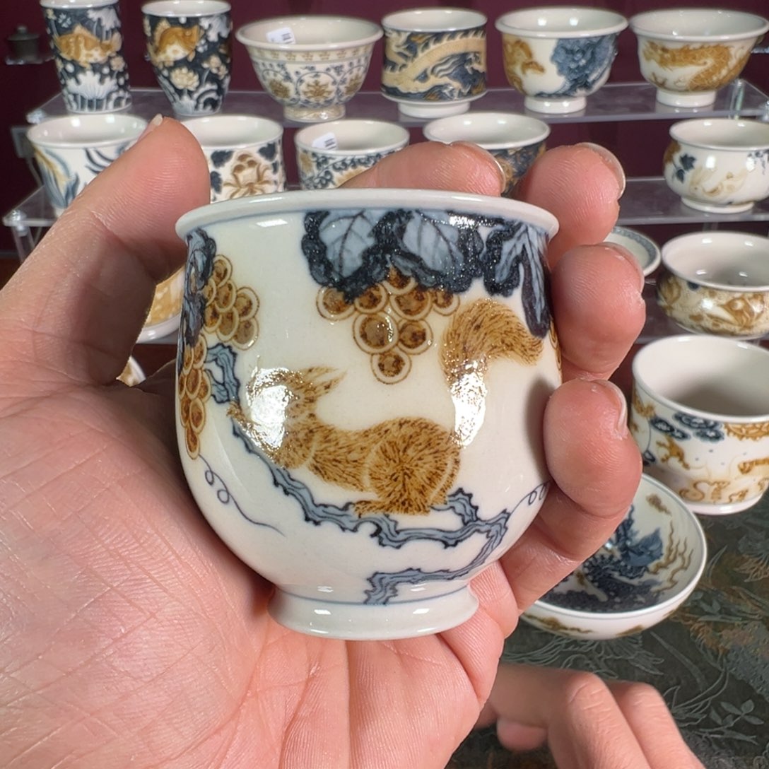 杯景德镇陶瓷杯子