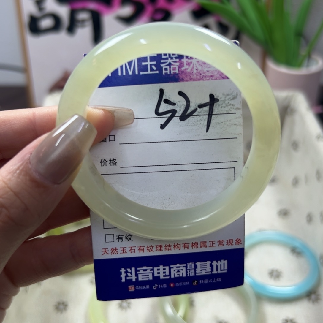 蛇纹石玉手镯未镶嵌233