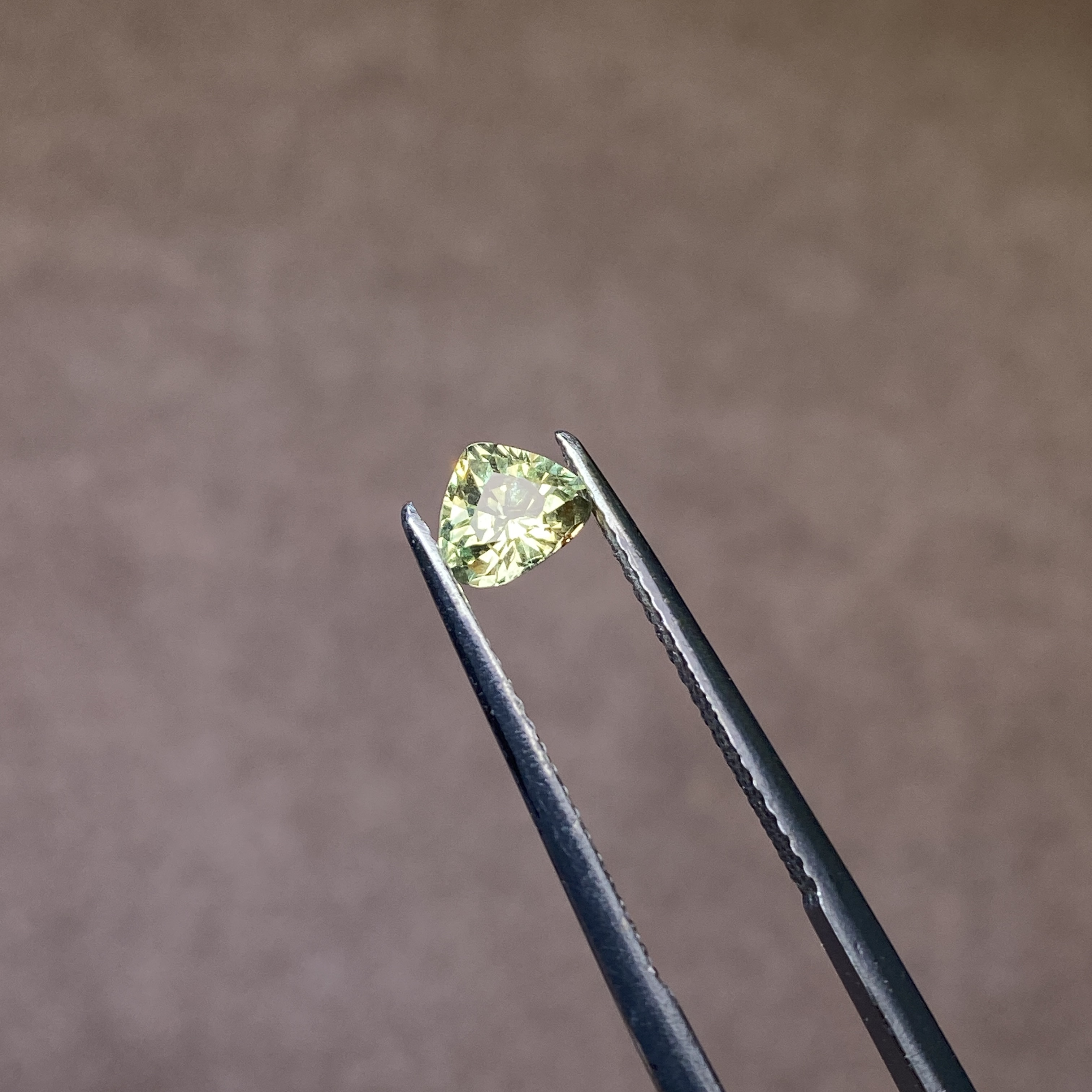  23T2455 无烧绿色蓝宝石 0.73克拉