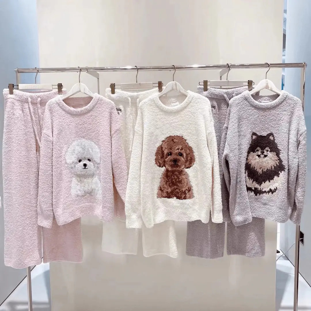 半边绒冬款孤品集合【编号A001-A030】秋冬加绒保暖睡衣家居服套装