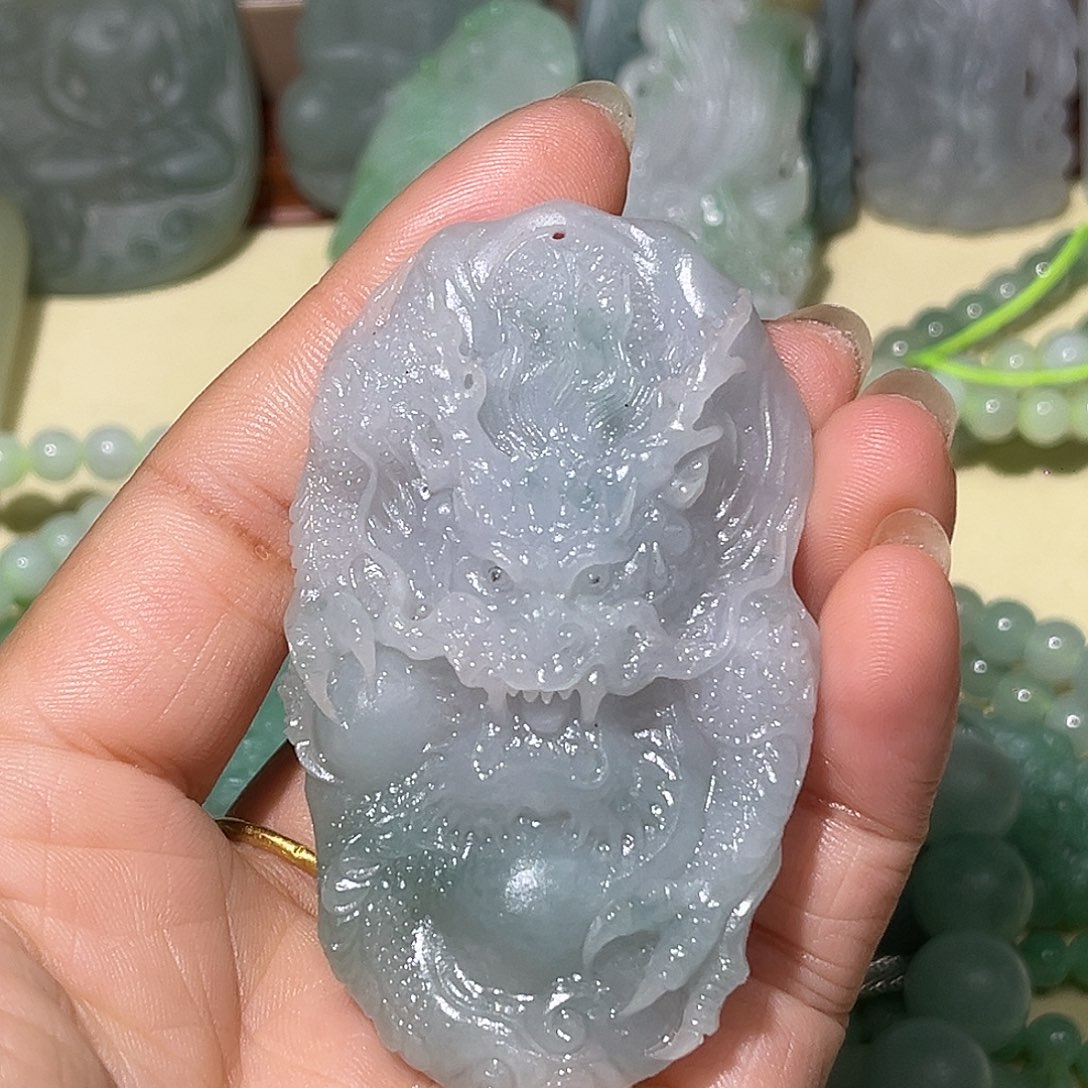 大***龙定制翡翠未镶嵌天然翡翠