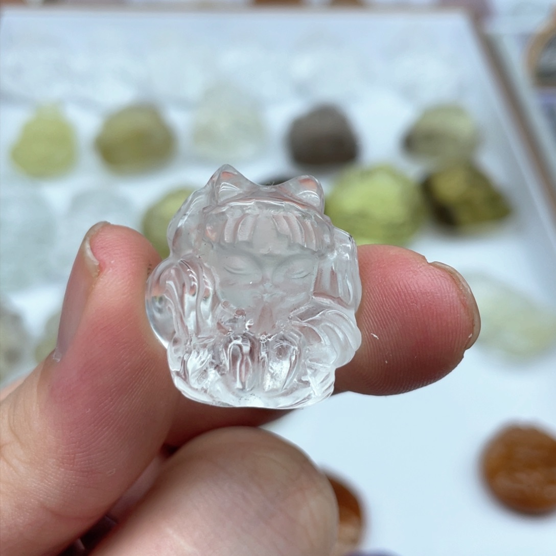 水晶吊坠(不含链)未镶嵌