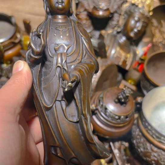 正常发货 铜的。全清了一件不留