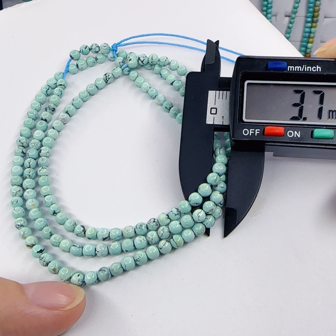 绿松石未镶嵌颈饰