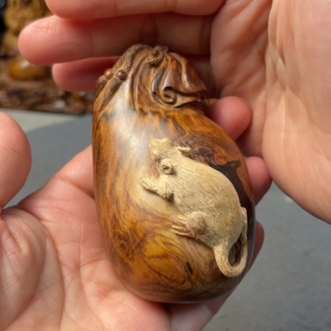 【闪购商品】黄花梨/降香黄檀把件……………..